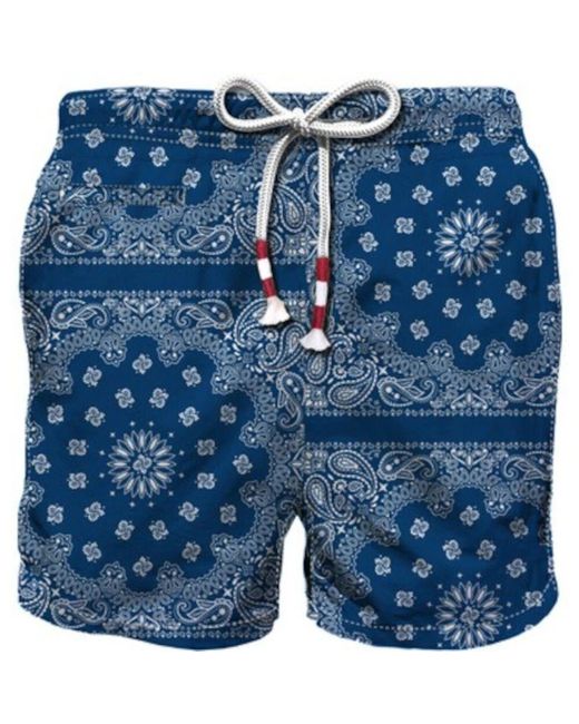 Mc2 Saint Barth Sommerkleidung Für Den Strand in Blue für Herren