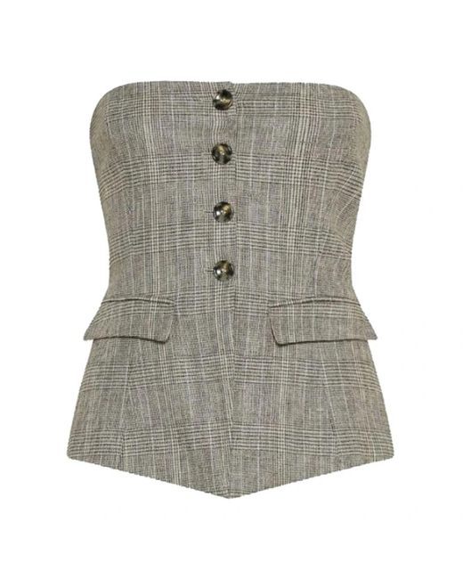 Marella Lichtgrijs Stijlvolle Top in het Gray