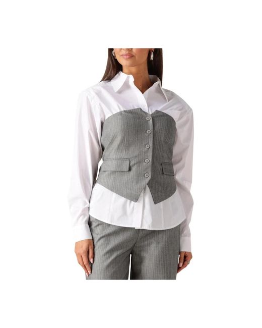 Refined Department Jassen ,Grijs ,Leer Steijn Top in het Gray