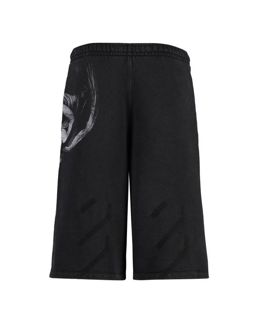 Off-White c/o Virgil Abloh Black Casual Shorts for men