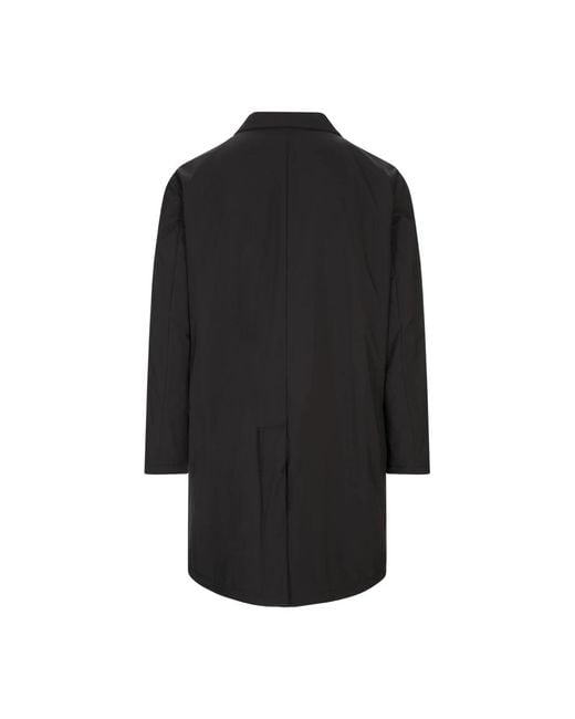 KIRED Black Single-Breasted Coats for men