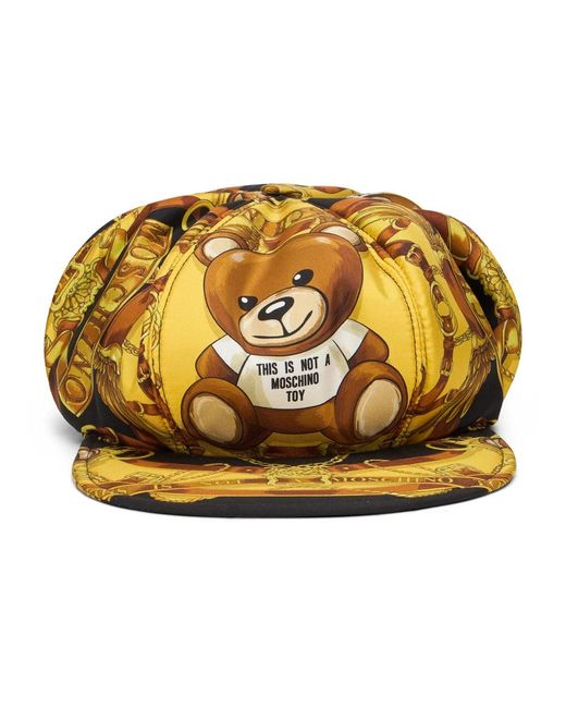 Hats Moschino de color Metallic
