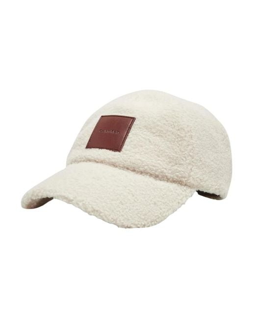 Caps di Calvin Klein in Natural