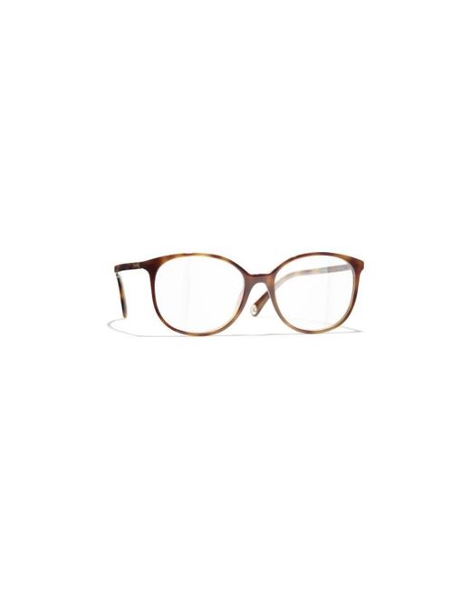 Chanel Optical Frame in het Metallic