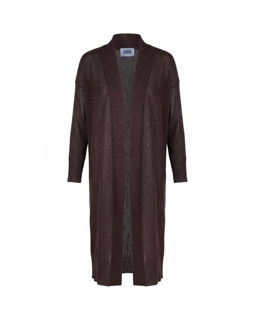 Alpha Studio Brown Cardigans