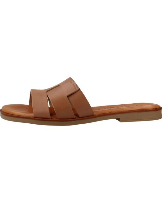 Sliders MTNG en coloris Brown