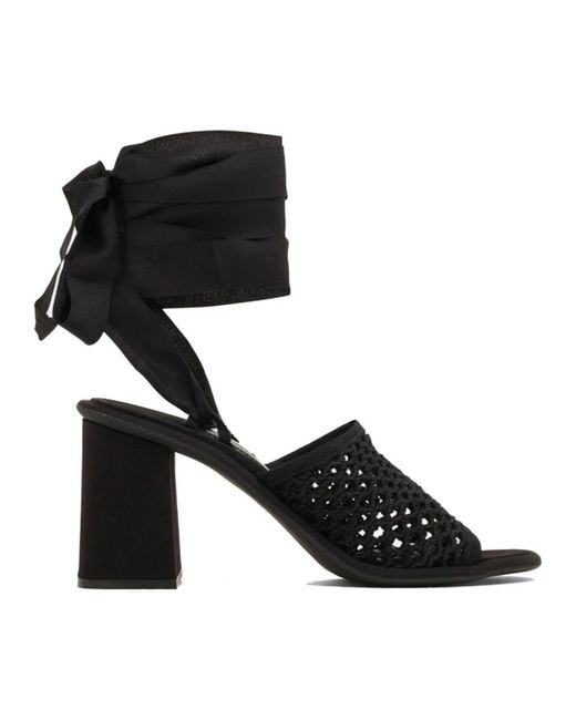 Miu Miu Black High Heel Sandals