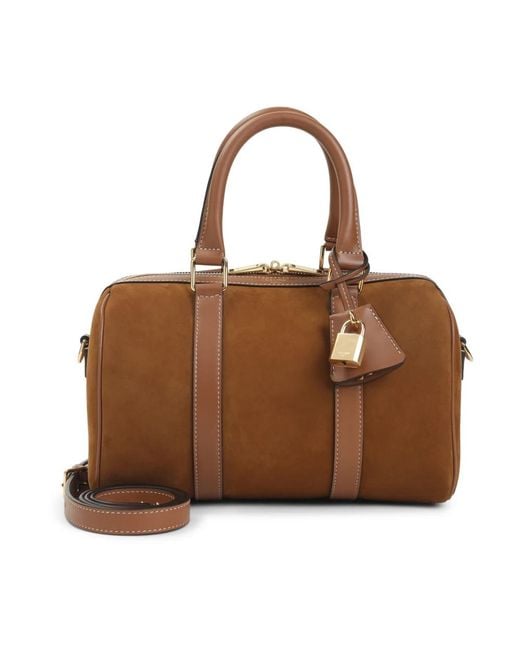 Céline Brown Medium Boston