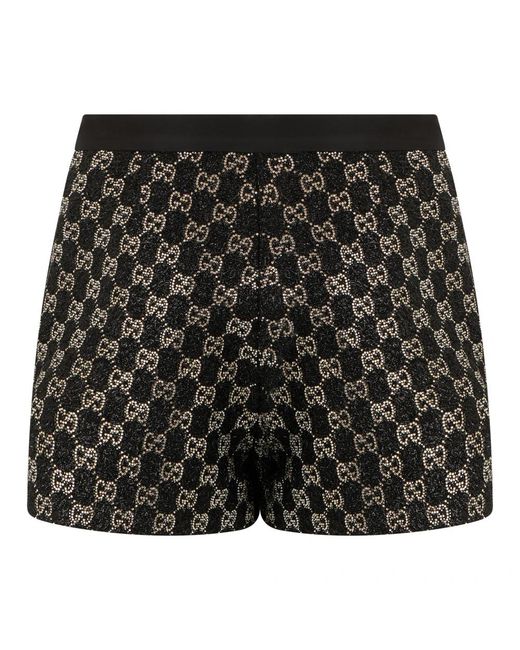 Gucci Black Short Shorts