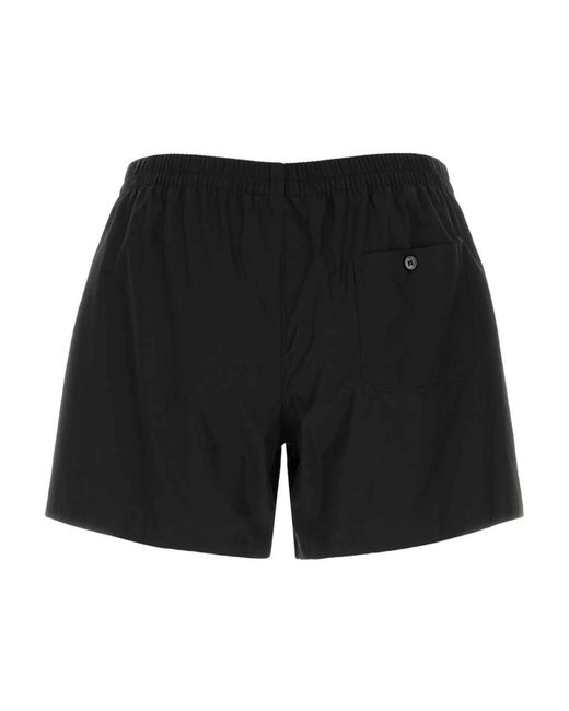 Dolce & Gabbana Black Casual Shorts for men