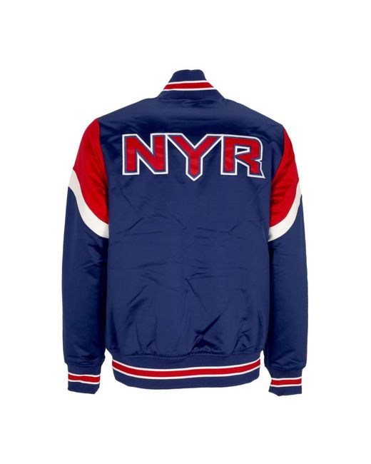Bomber Jackets Mitchell & Ness de hombre de color Blue