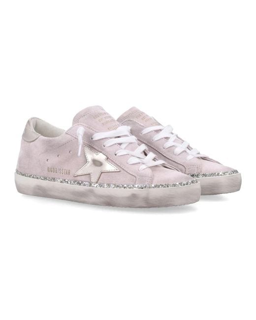 Golden Goose Deluxe Brand Pink Sneakers