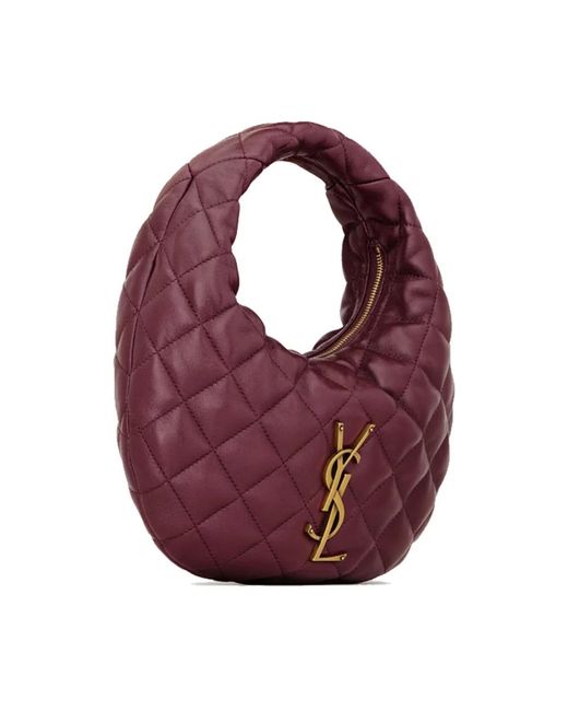 Saint Laurent Purple Handbags
