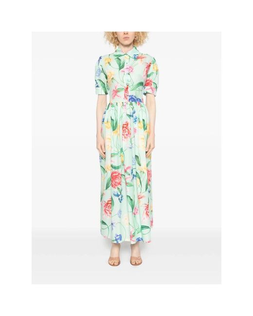 Lavi Green Maxi Dresses