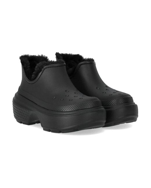 Rain Boots CROCSTM de color Black
