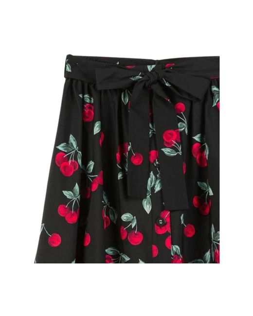 Twinset Red Maxi Skirts