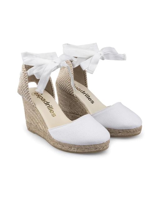 Espadrilles White Wedges