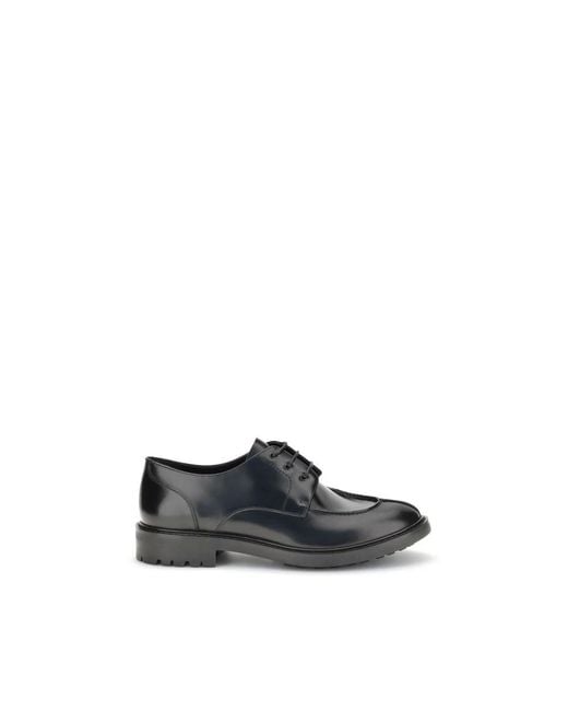 Saint Laurent Black Laced Shoes for men