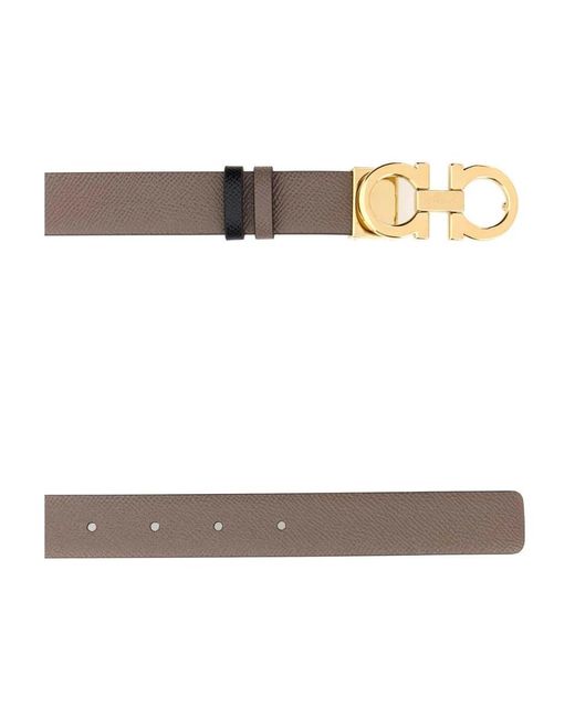 Ferragamo Metallic Belts