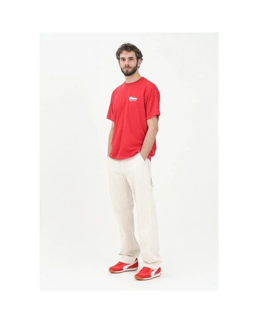 Dickies White Straight Fit Jeans for men