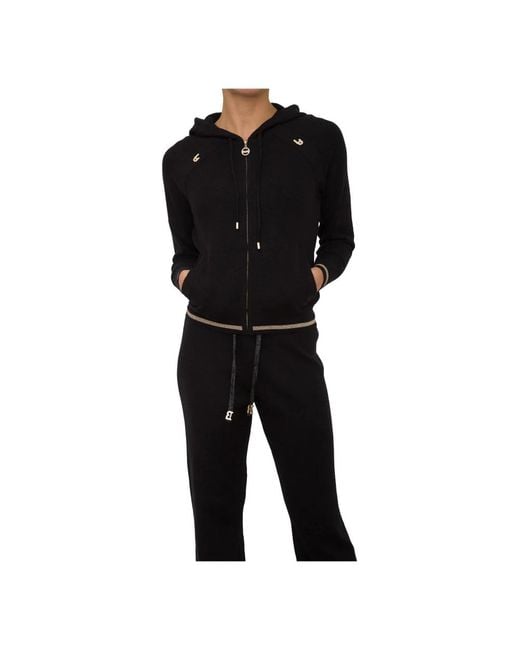 Liu Jo Black Zip-Throughs