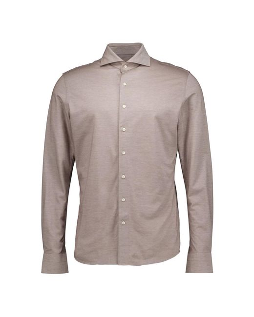 Profuomo Brown Casual Shirts for men