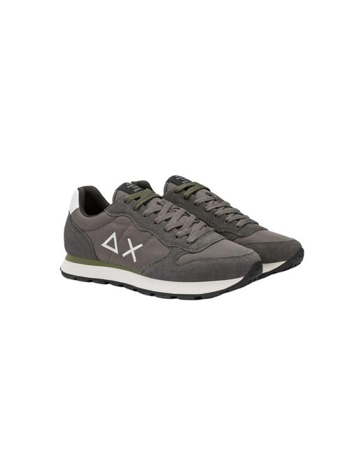 Sun 68 Gray Sneakers for men