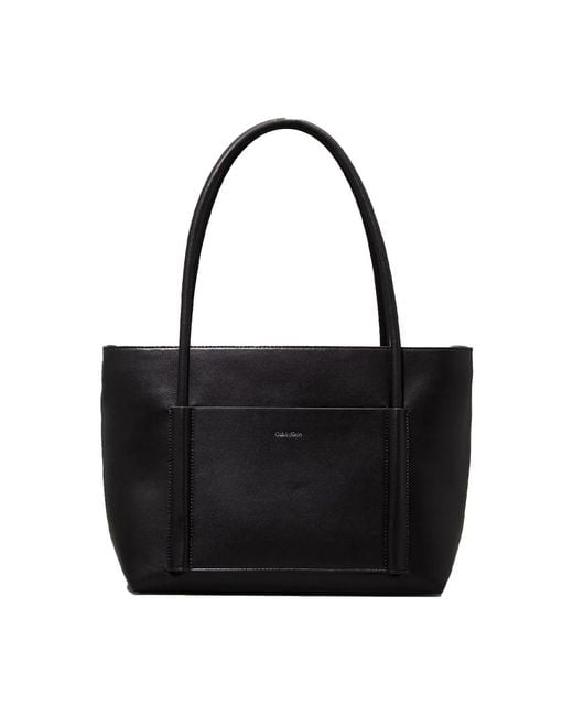 Calvin Klein Black Tote Bags