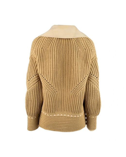 Ermanno Scervino Natural Cardigans