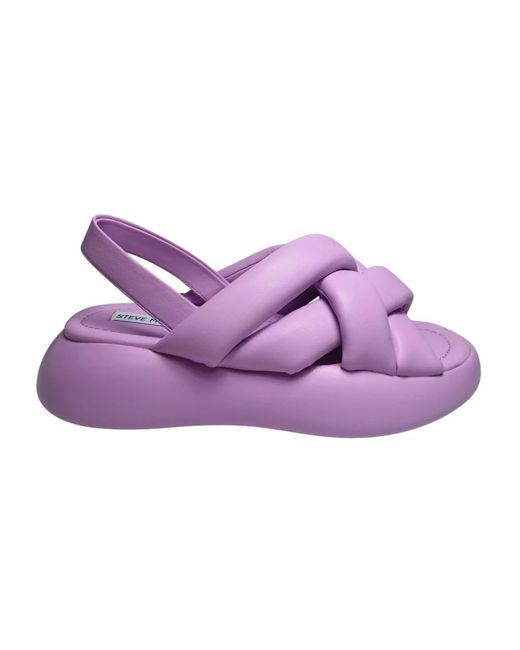 Steve Madden Purple Flat Sandals