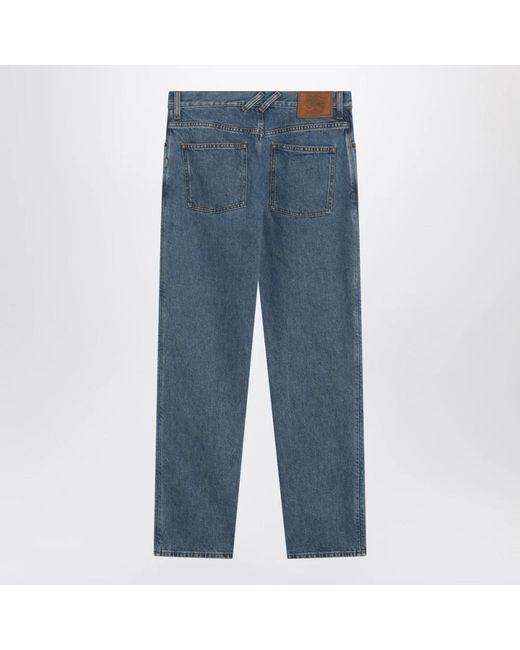 Burberry Blue Straight Jeans