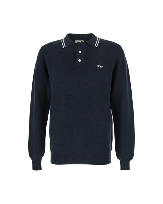 Autry Blue Polo Shirts for men