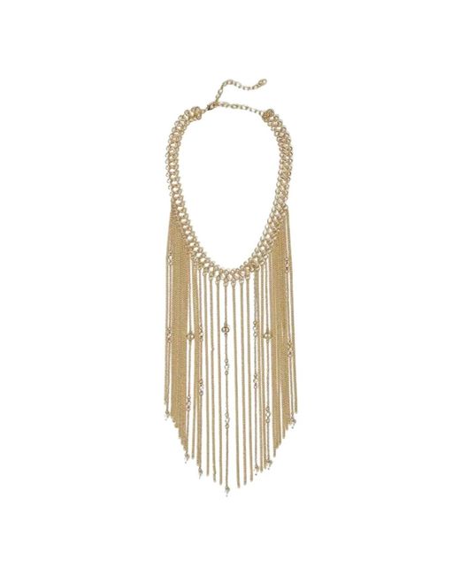 Necklaces di Twinset in Metallic