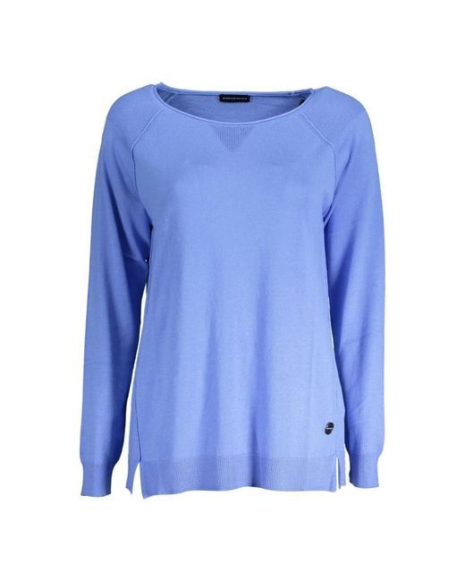 North Sails Blue Round-Neck Knitwear