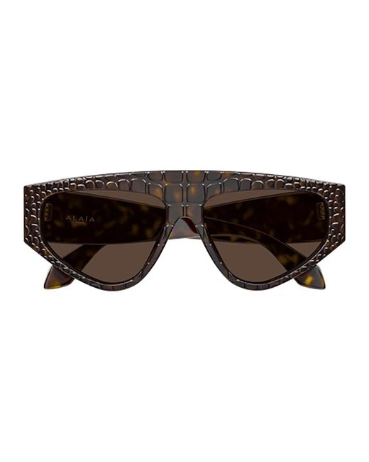 Alaïa Brown Sunglasses