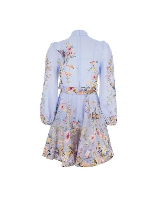 Zimmermann Short Dresses in het Multicolor