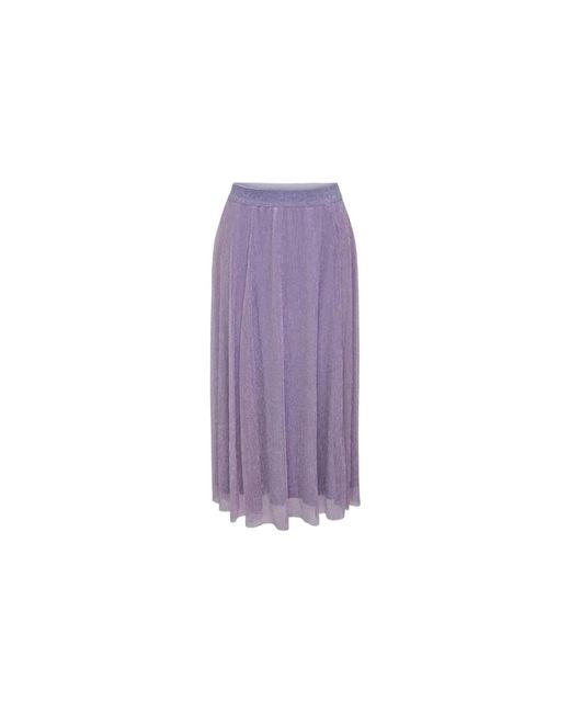 ONLY Purple Midi Skirts