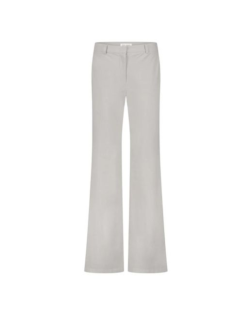 Jane Lushka Gray Strukturierte High-Tech-Jersey-Hose