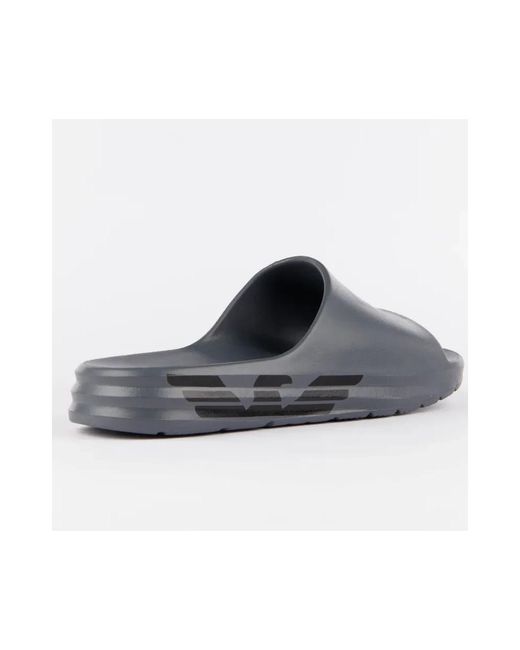 Sliders EA7 de hombre de color Gray