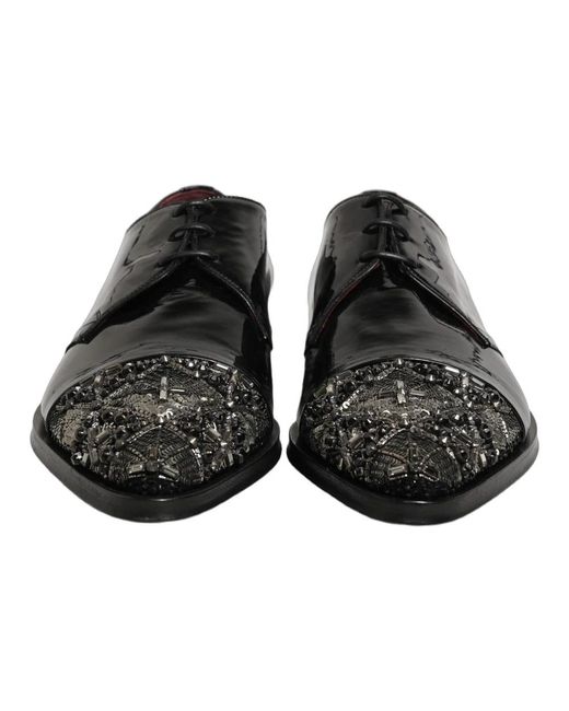 Dolce & Gabbana Black Dress Shoes for men