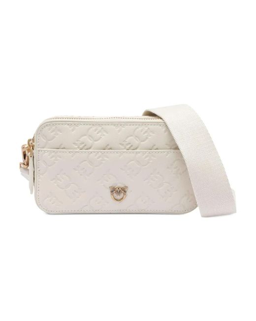 Pinko White Cross Body Bags