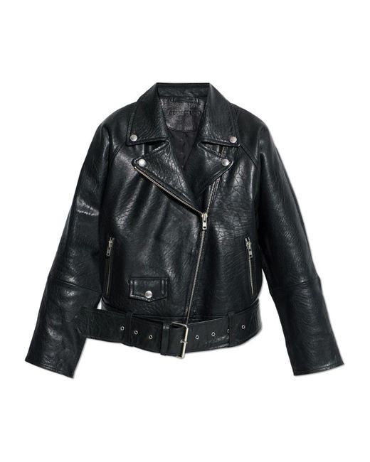 Leather Jackets Stand Studio en coloris Black