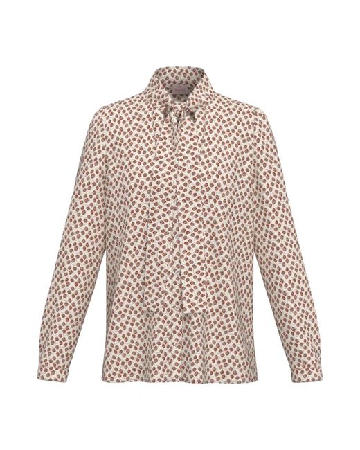 Marella Emmalbore Blouse in het White
