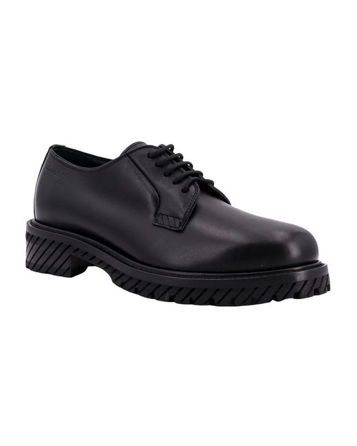 Off-White c/o Virgil Abloh Black Laced Shoes for men