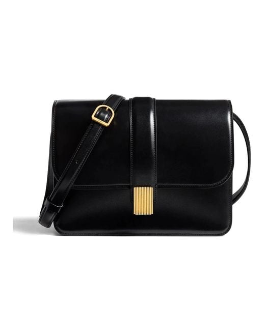 Khaite Black Shoulder Bags