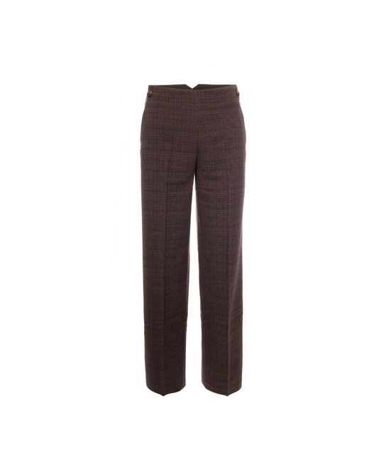 Liu Jo Brown Wide Trousers