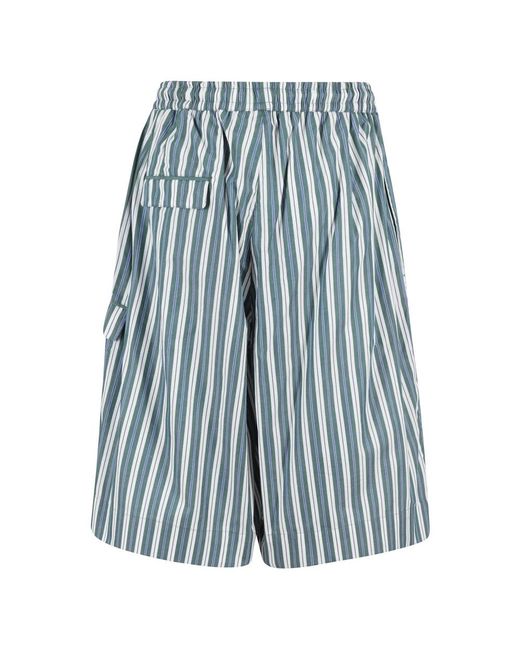 REMAIN Birger Christensen Blue Casual Shorts