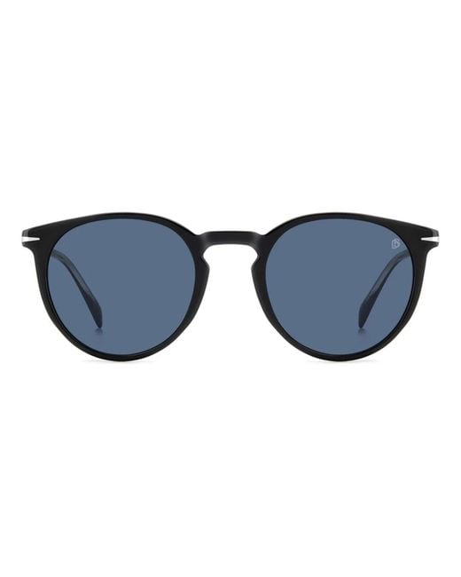 David Beckham Blue Sunglasses