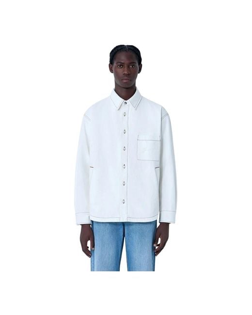 Jacquemus Klassieke Button-Down Shirt in het Blue voor heren