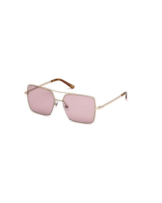 WEB EYEWEAR Pink Sunglasses